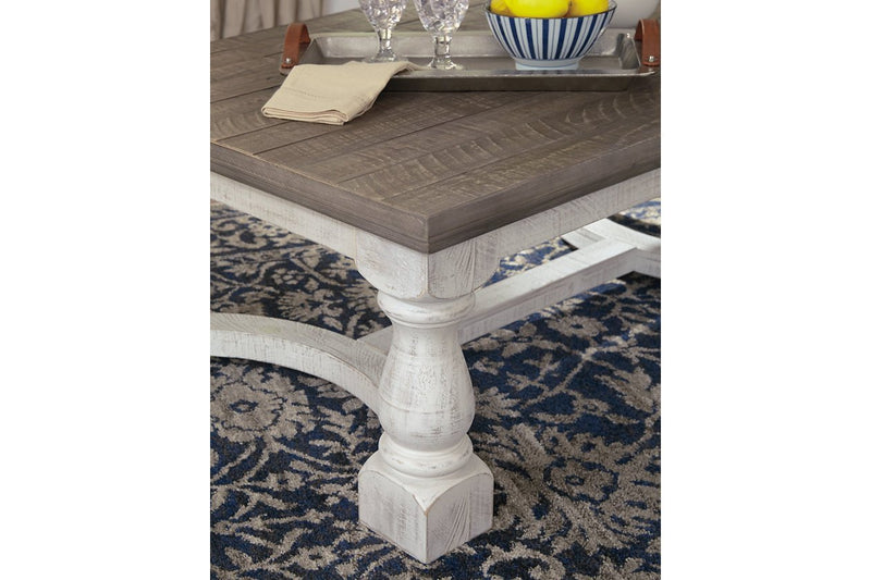 Havalance Gray/White Coffee Table - Lara FurnitureCoffee Table