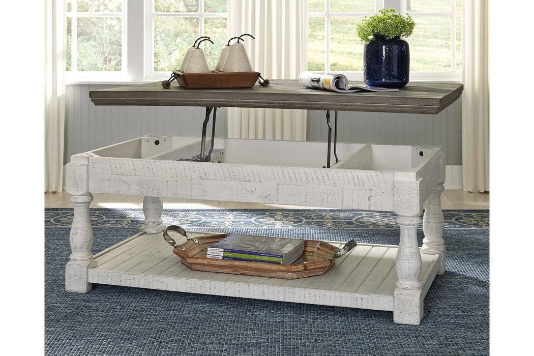 Havalance Gray/White Lift - Top Coffee Table - Gate FurnitureCoffee Table