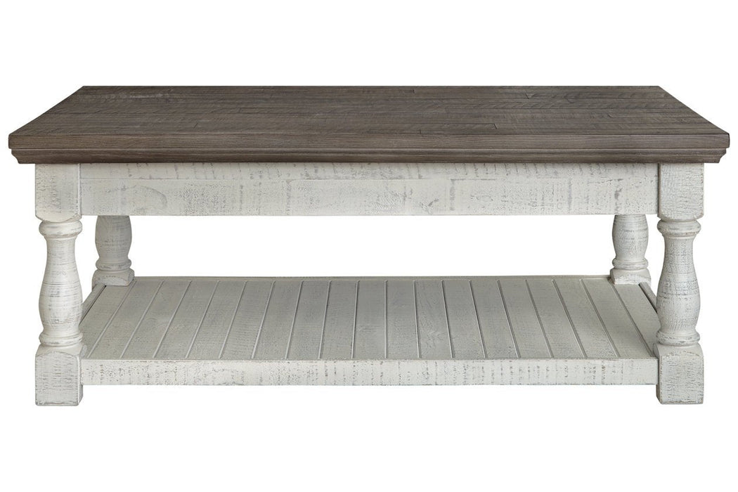 Havalance Gray/White Lift - Top Coffee Table - Gate FurnitureCoffee Table
