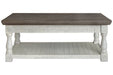 Havalance Gray/White Lift - Top Coffee Table - Gate FurnitureCoffee Table