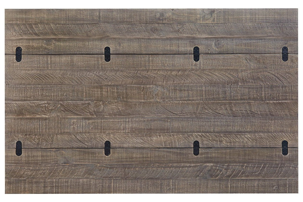 Havalance Gray/White Sofa/Console Table - Gate FurnitureSofa Table