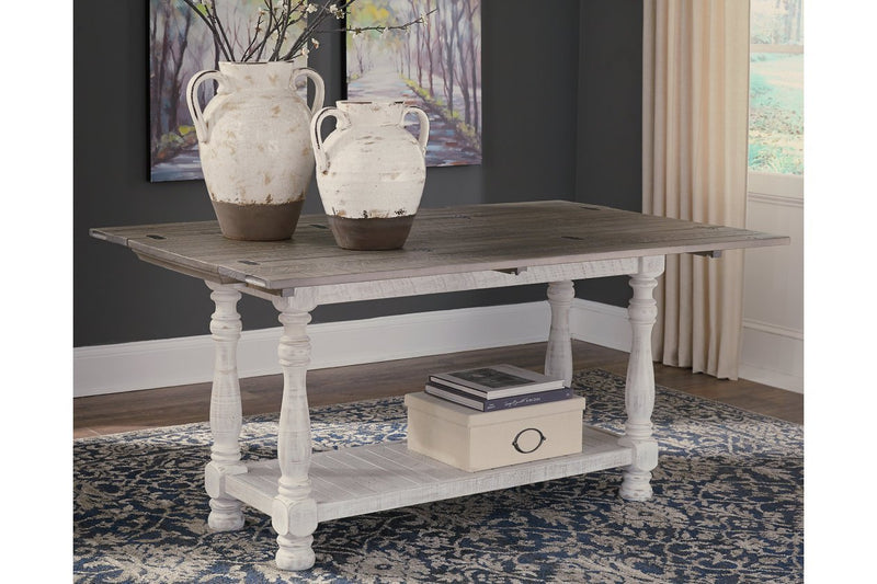 Havalance Gray/White Sofa/Console Table - Lara FurnitureSofa Table