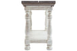 Havalance Gray/White Sofa/Console Table - Gate FurnitureSofa Table