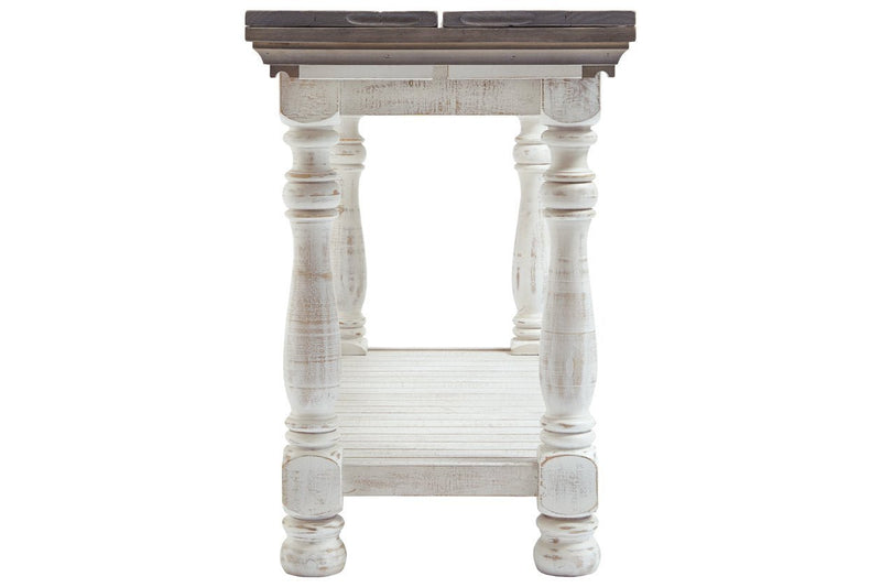 Havalance Gray/White Sofa/Console Table - Lara FurnitureSofa Table