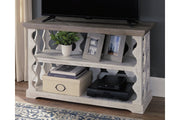 Havalance Gray/White Sofa/Console Table - Lara FurnitureSofa Table