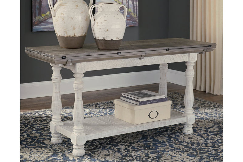 Havalance Gray/White Sofa/Console Table - Lara FurnitureSofa Table