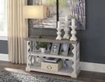 Havalance Gray/White Sofa/Console Table - Lara FurnitureSofa Table