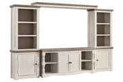 Havalance Two - tone 4 - Piece Entertainment Center - Lara FurnitureEntertainment Center