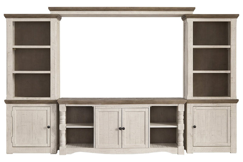 Havalance Two - tone 4 - Piece Entertainment Center - Lara FurnitureEntertainment Center