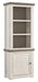 Havalance Two - tone Left Pier Cabinet - Gate FurniturePier Cabinet