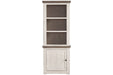 Havalance Two - tone Left Pier Cabinet - Gate FurniturePier Cabinet