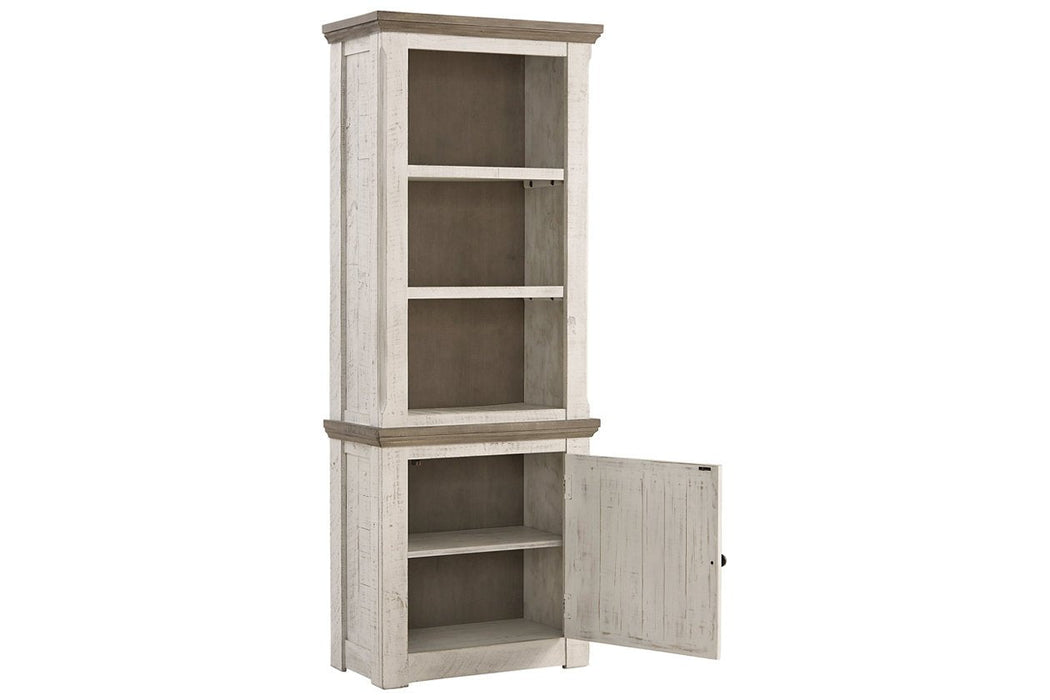 Havalance Two - tone Right Pier Cabinet - Gate FurniturePier Cabinet
