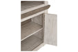 Havalance Two - tone Right Pier Cabinet - Gate FurniturePier Cabinet