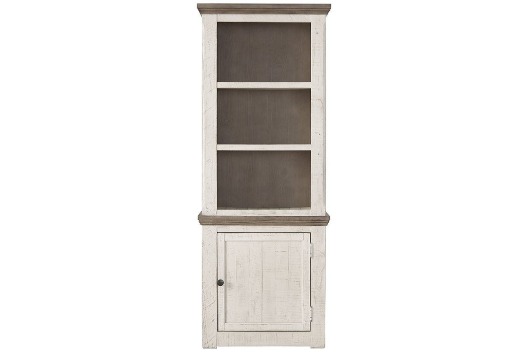 Havalance Two - tone Right Pier Cabinet - Gate FurniturePier Cabinet