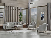 Havana Convertible Loveseat in Light Grey - 200-SER-HAV-PINAR21-2
