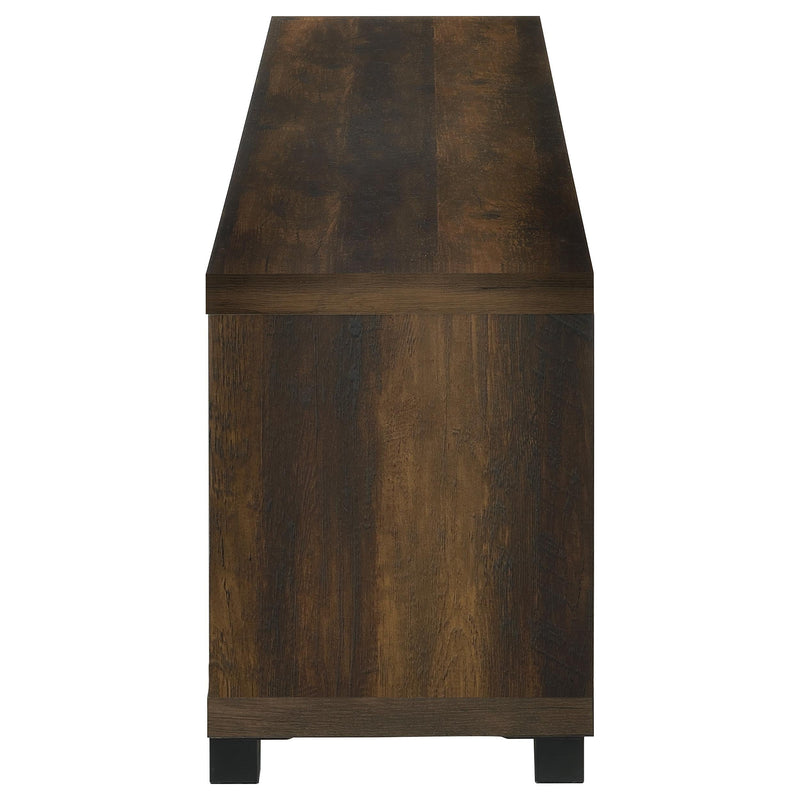 Havering 71-inch TV Stand Fireplace Media Console Dark Pine - 722873