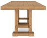 Havonplane Counter Height Dining Table and 8 Barstools in Brown - Gate FurniturePreSet
