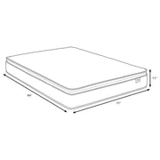 Hayes 11-inch California King Pillow Top Foam Hybrid Mattress - 350362KW