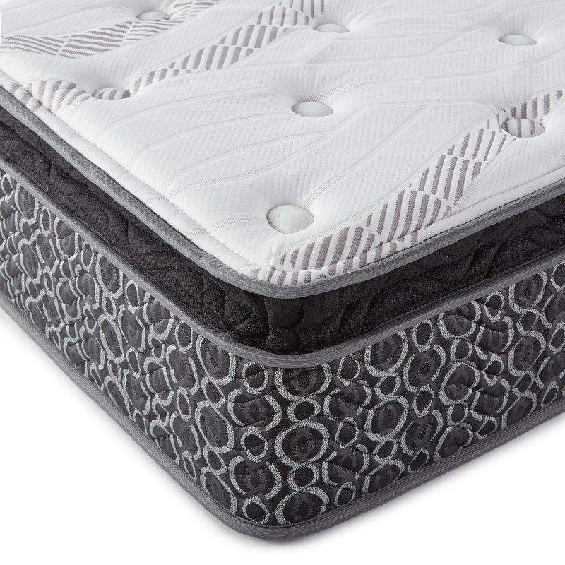 Hayes 11-inch Full Pillow Top Memory Foam Hybrid Mattress - 350362F