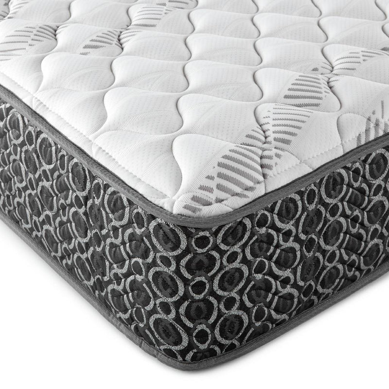 Hayes Twin Firm Tight Top Hybrid Mattress White - 350170T