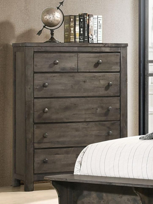 Hayward - 5 Drawers Gray Chest - B205-C