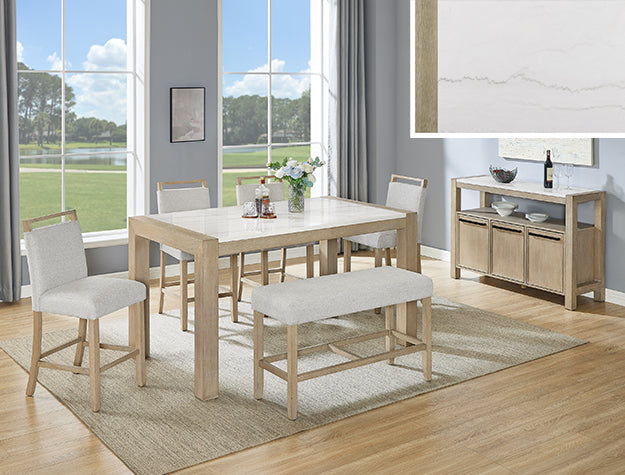 Hazel Counter Height Chair, Set of 2 - 1721S-24
