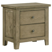 Hazlewood 2-drawer Nightstand Bedside Table Vineyard Oak - 207532