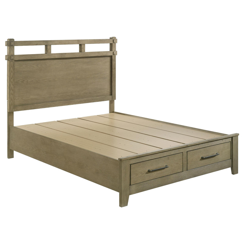 Hazlewood 4-piece Queen Bedroom Set Vineyard Oak - 207530Q-S4