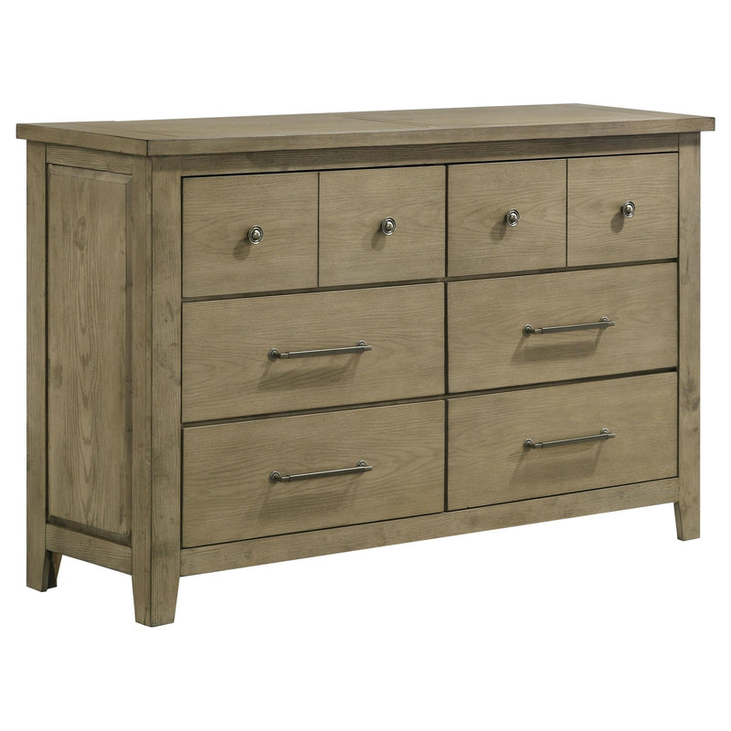 Hazlewood 5-piece Queen Bedroom Set Vineyard Oak - 207530Q-S5