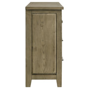 Hazlewood 6-drawer Bedroom Dresser Cabinet Vineyard Oak - 207533