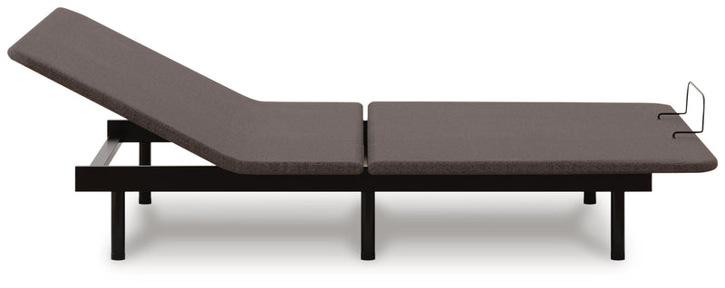 Head/Foot Model - Good Charcoal Gray California King Adjustable Base - M5X392