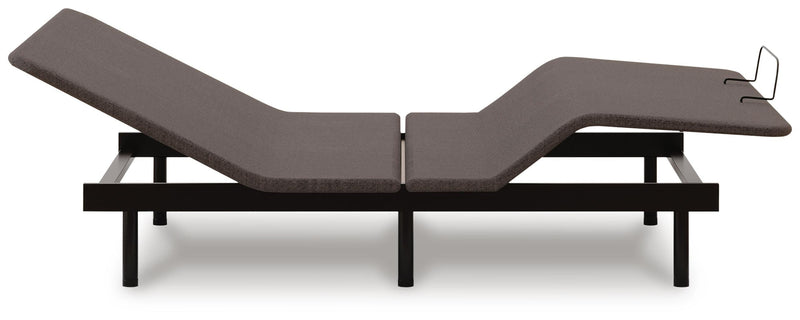 Head/Foot Model - Good Charcoal Gray California King Adjustable Base - M5X392