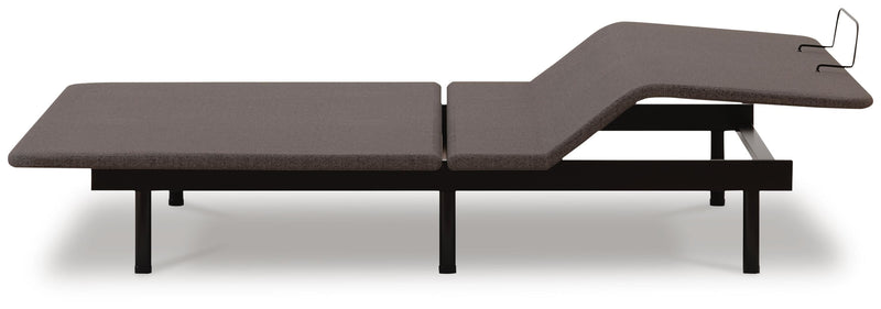 Head/Foot Model - Good Charcoal Gray California King Adjustable Base - M5X392