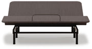 Head/Foot Model - Good Charcoal Gray Queen Adjustable Base - M5X332