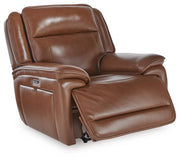 Healy Pier Chocolate Power Recliner - U1120413