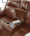 Healy Pier Chocolate Power Reclining Sofa and Loveseat - Gate FurniturePower Reclining Living Room Set