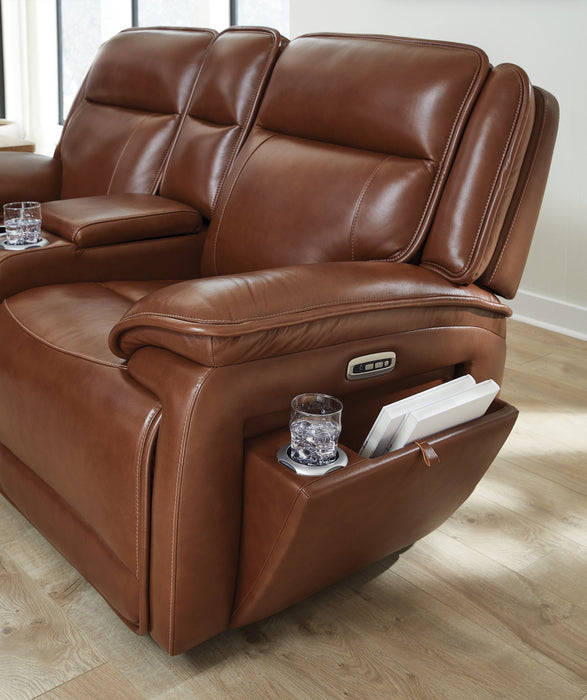 Healy Pier Chocolate Power Reclining Sofa and Loveseat - Gate FurniturePower Reclining Living Room Set