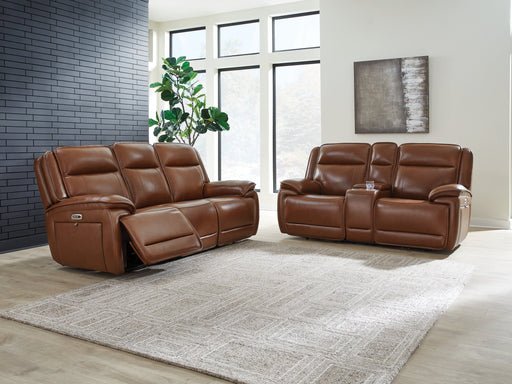 Healy Pier Chocolate Power Reclining Sofa and Loveseat - Gate FurniturePower Reclining Living Room Set
