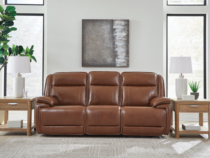 Healy Pier Chocolate Power Reclining Sofa - U1120415