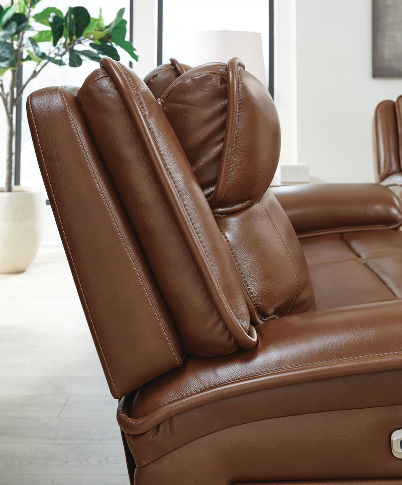 Healy Pier Chocolate Power Reclining Sofa - U1120415