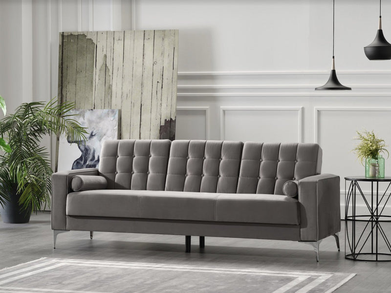 Hemera 88.6" Wide Tufted Convertible Sofa - Sofas