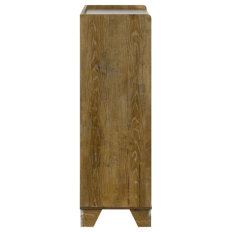 Henderson 5-drawer Bedroom Chest of Drawers Medium Oak - 222975