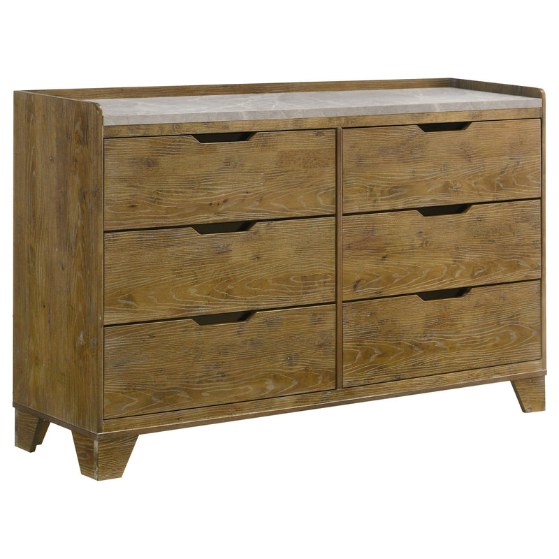 Henderson 5-piece Queen Bedroom Set Medium Oak - 222971Q-S5