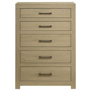 Hendricks 5-drawer Bedroom Chest of Drawers Light Oak - 222655