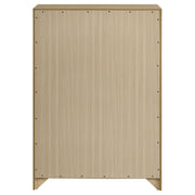 Hendricks 5-drawer Bedroom Chest of Drawers Light Oak - 222655