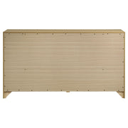 Hendricks 6-drawer Bedroom Dresser Storage Cabinet Light Oak - 222653