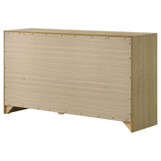 Hendricks 6-drawer Bedroom Dresser Storage Cabinet Light Oak - 222653