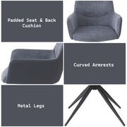 Hester Arm Chair (Set-2) - DN03687