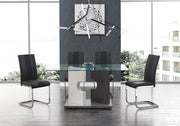 Hialeah Grey Dining Room Set - Lara FurnitureDining Room Set