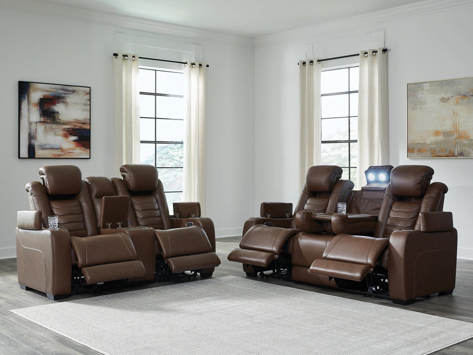 High Impact Tobacco Power Reclining Living Room Set - Gate FurniturePower Reclining Living Room Set